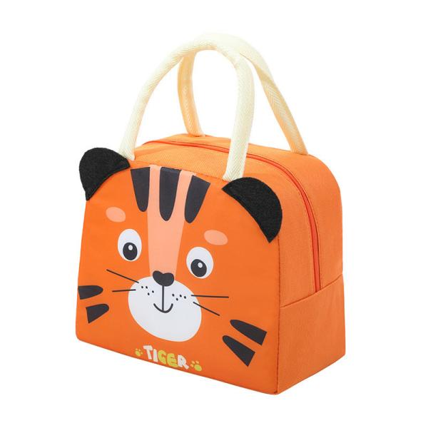 Customized Logo Portable Insulated Thermal Lunch Box for Women Girl Kids