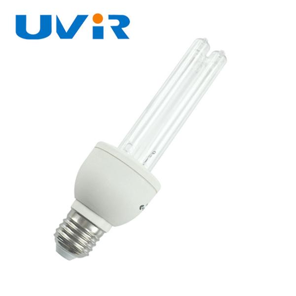 Lampe germicide UV-C d'E27 220V 15W, lampe UV bactéricide ultra-violette