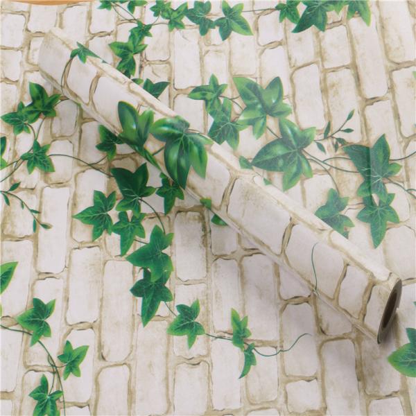 DIY Home Decoration Modern Design Style 3D Self Adhesive PVC Vinyl Wallpaper