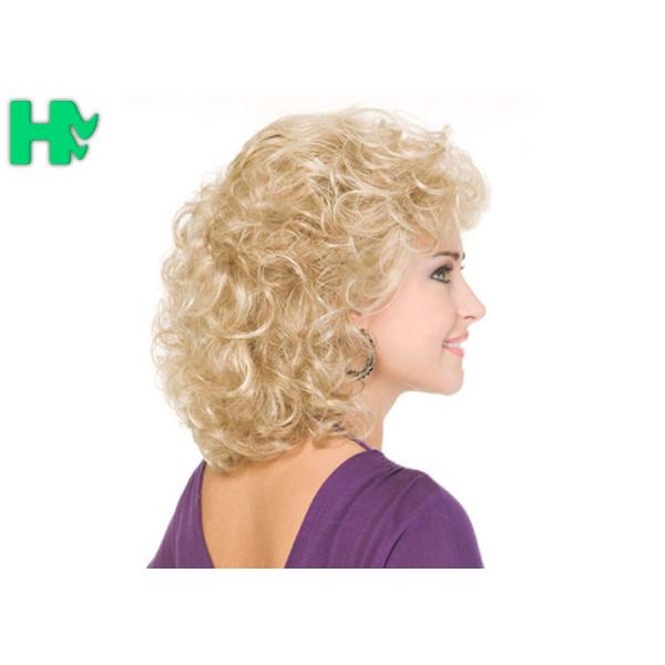 Synthetic Heat Resistant Wigs Hair Short Wave Blonde Synthetic Wigs