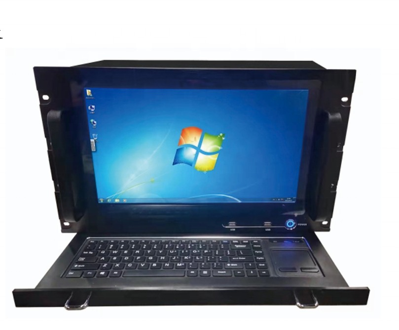 IP Network IP Broadcast Server With 15 Inch LCD Display For Computers