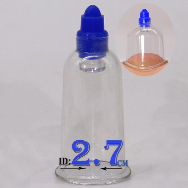 J4 2.7cm Cellulite Cupping Massage Vacuum Therapy Cupping Cup with High Transparency