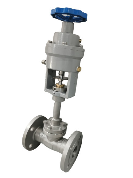 Тип клапан Ss304 Ss316 Dn10 фланца аварийной ситуации криогенный отключенный - Dn100mm