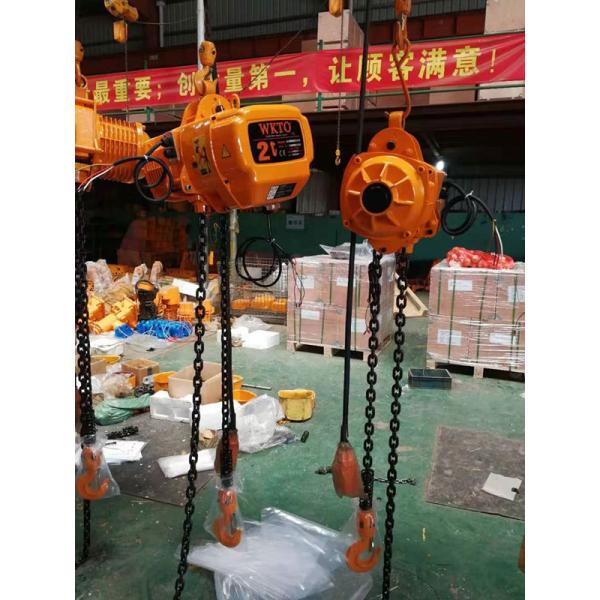 Construction 220/230v Electric Crane Hoist Light Aluminum Alloy Shell