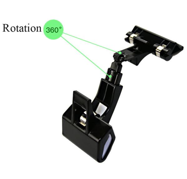 Price label holder, clip on sign price holder retail card gripper in Black color