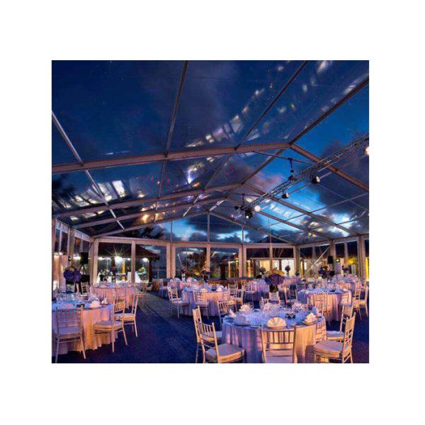 Aluminum Outdoor 500 People 15x35m Luxury Clear Span Tent