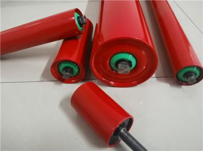 Anti Static TD75 Mining Conveyor Rollers Fire Resistant Troughing Roller
