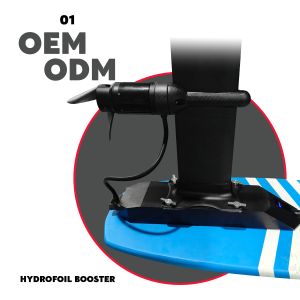 Power Foil Assist Kit Thruster Foil Drive Carbon Hydrofoil Water Play Surfing Thruster Foil Drive