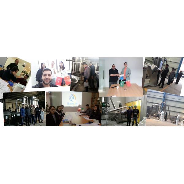 SUS304 пудрят филировальную машину 100KW муки риса для пищевой промышленности