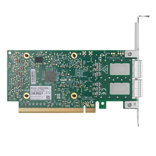 NVIDIA Mellanox MCX623106AN-CDAT ConnectX-6 Dx EN Network Interface Card, 100GbE Dual-Port QSFP56