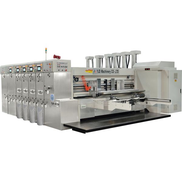 Valco Gluing Corrugated Flexo Printing Machine Automatic For Cardboard And Paper
