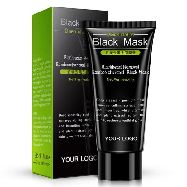 Professional Bamboo Charcoal Blackhead Remover Purifying Peel Off Mask