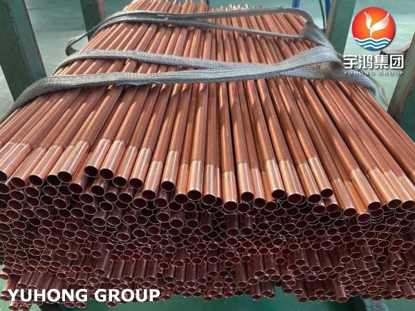 Copper Nickel Tube B111 C70600-O61 Spiral Fin Tube For Chiller And Air Cooler