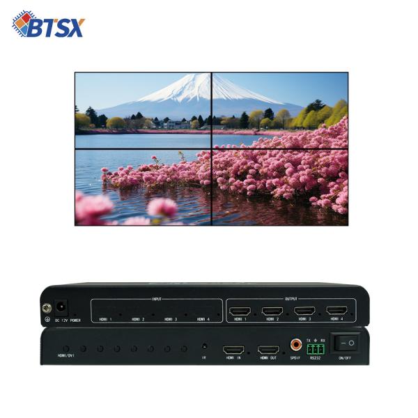 Modos flexíveis de emplaçamento com controlador multiexpresso (1xN, Nx1, MxN) suportados pelo BIT-MSE-LT104PRO