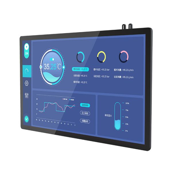 10.1 Inch IP65 Waterproof Aluminum Alloy Bezel Industrial Panel PC 10 Points Projective Capacitive Touch Screen 1280x800