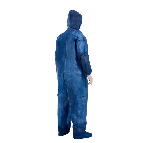 Bata protectora disponible 50gsm de la prenda impermeable para de laboratorio