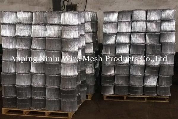 Laços de fio dobro galvanizados do laço diâmetro 4 de 0.7mm - de 2.0mm - 24 comprimento