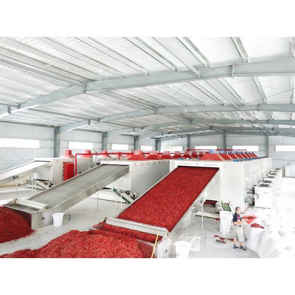 Chauffage automatique de Flip Chili Dryer Machine Ensure Uniform de cycle int
