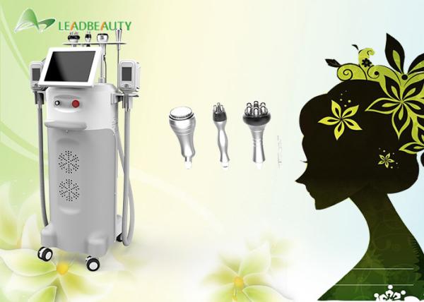 -15-5℃ can be reached Cavitation+ RF+ Vacuum cryolipolysis Machine Cryo/Ultrasound/RF heads