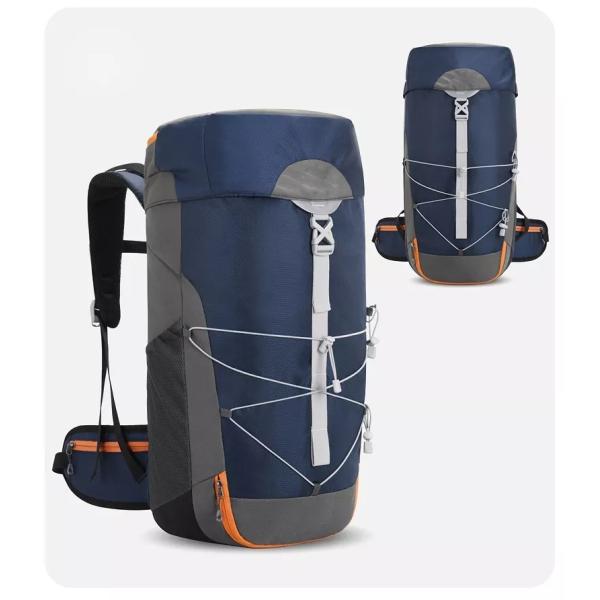 ODM Nylon Waterproof Hiking Backpack 40L Outdoor Mountain Equipment Backpack