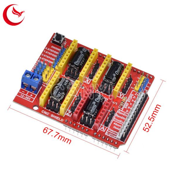A4988 Driver Expansion Cnc Shield Pcb Board Assembly 3D Printer