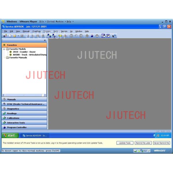 CF de diagnóstico del consejero 2,8 del servicio de John Deere del analizador del camión resistente