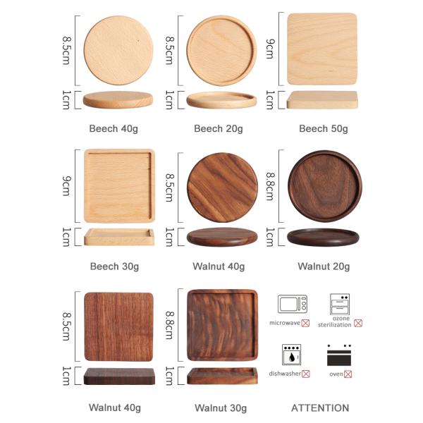Customized Logo Acceptable Round Cup Mat for Newest Coffee Heat Insulation in Kitchen