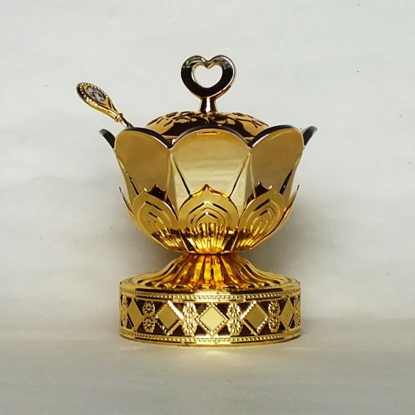 Flower shaped base high foot bowl（7）