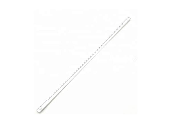 Stainless Steel SUS 420J2 Bread Slicer Blades , Bread Cutting Blade Length 285mm