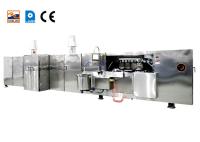 Chaîne de production multifonctionnelle complètement automatique de cône de gaufre installation de fabrication d'Obleas