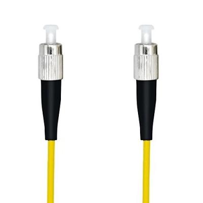 Le câble de patch en fibre FC jaune 9/125um en mode unique