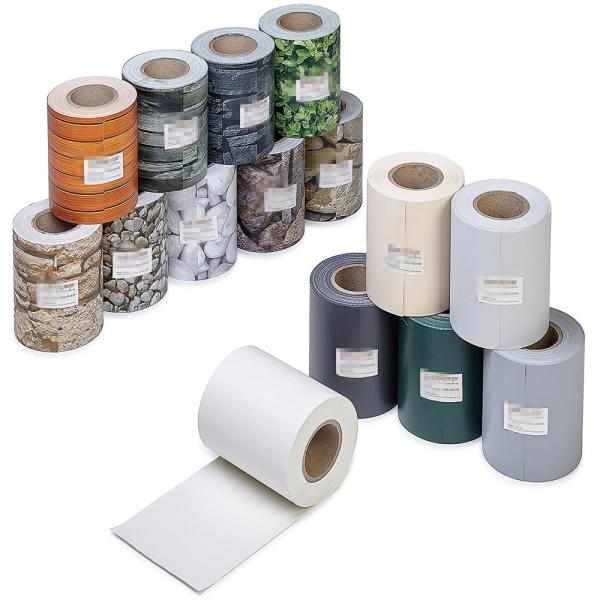 UV Resistant PVC Polyester Garden Mesh Fabric German Privacy Fence Cloth 0.19*35m Fixing Clips