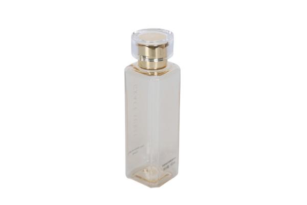PETG de luxo quadrado 30ml 180ml frasco de tonificante essencial para cuidados com a pele