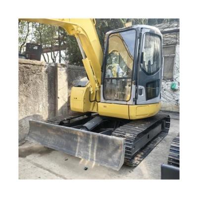 Mini Komatsu PC78 Crawler Excavator 7 Ton Used in Japan with Original Hydraulic Valve