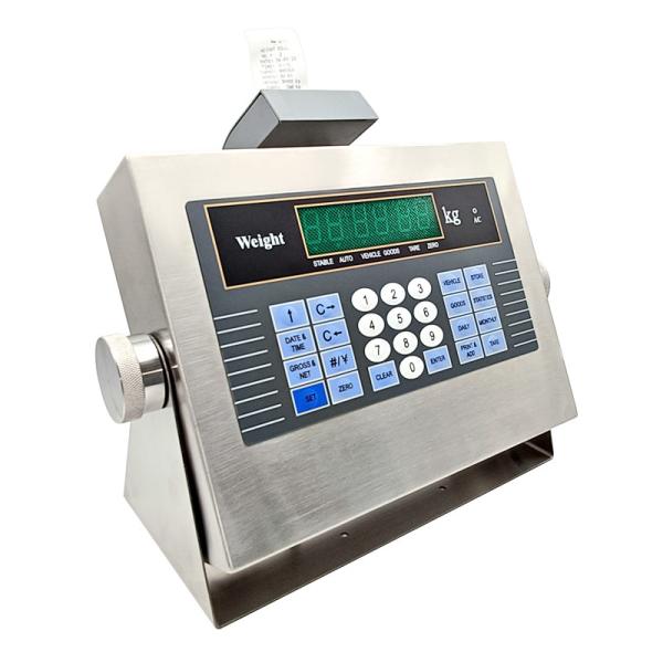 Stainless Steel Truck Scale Indicator IP65 Weighing Indicator Waterproof Manual