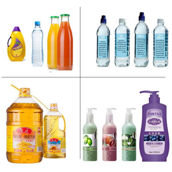 Полная пневматическая двойная столовая машина для наполнения жидкостью с точностью наполнения 1%