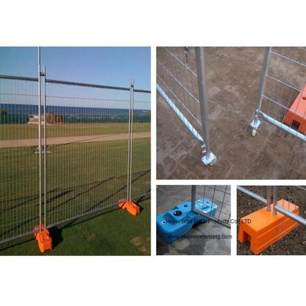 Hot Dipped Galvanized Steel Fence Panels , Metal Movable Fence Temporary Fence