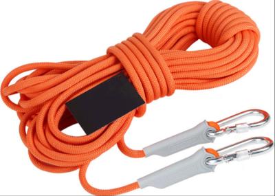 Equipamento de sobrevivência selvagem dos 10m da corda exterior da segurança da corda de salvamento do poliéster de 16mm