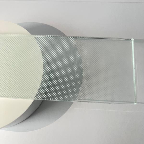 Polka Dot Tempered Laminated Glass Decoration Wall Curtain Glass