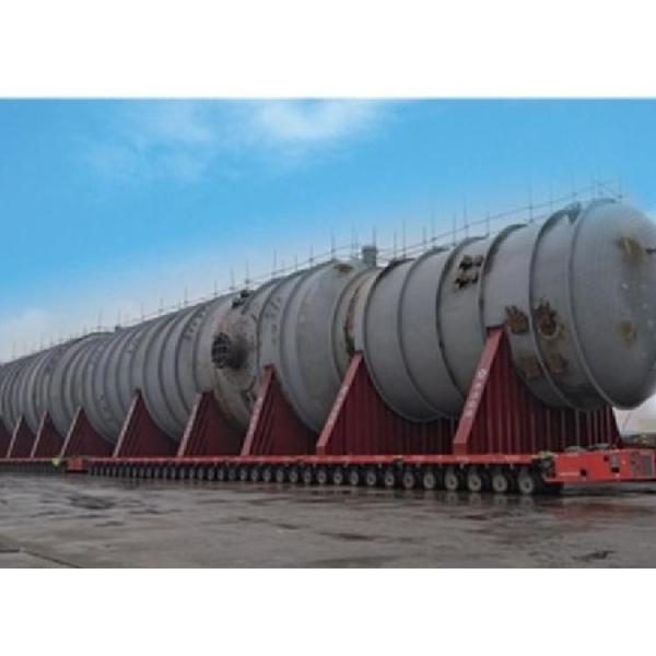 18248 тонн/осе0 мм Самоходный модульный транспортер плоский прицеп для тяжелого груза