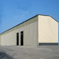 Bâtiment en acier préfabriqué de bâtiments préfabriqués stables d'entrepôt avec Q345 Q235