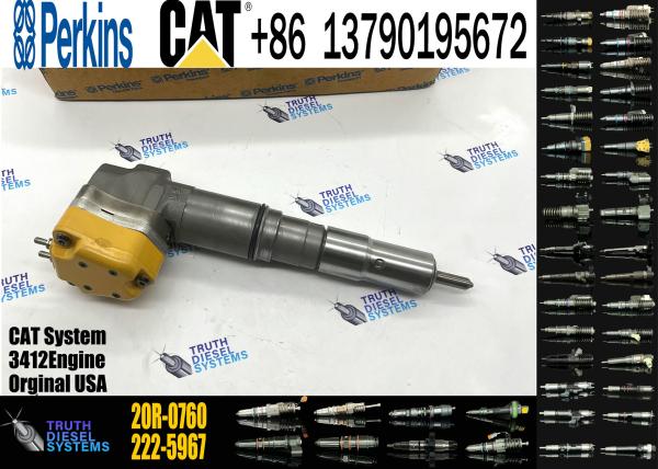 Conjunto de injetor de combustível fiável 20R-0760 20R0760 Para motores CAT da série 3126 Diesel correspondente