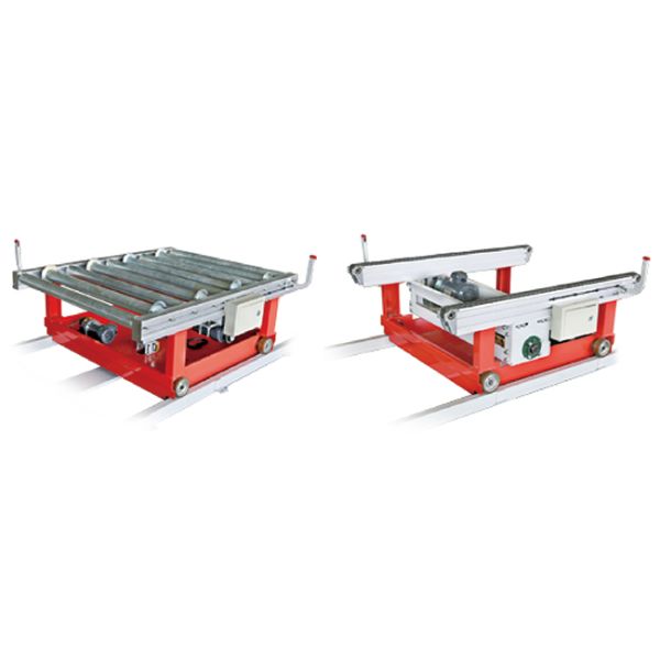 Two Way Radio Shuttle Cart And Carrier ASRS Automatic Storage And Retrieval System  Pallet Runner Rack System