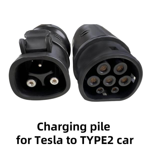 e-mingze Charging Adaptor AC EV Charger Adapter for Tesla Electric Vehicle Charging Cable Connector