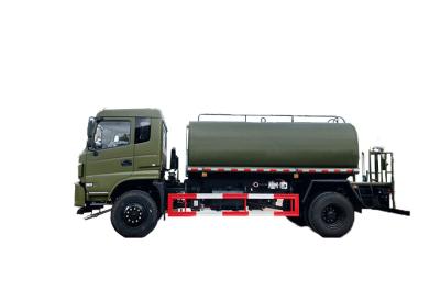 High Pull Force Water Sprinkler Truck 13 Cub , Dongfeng Water Tanker Truck