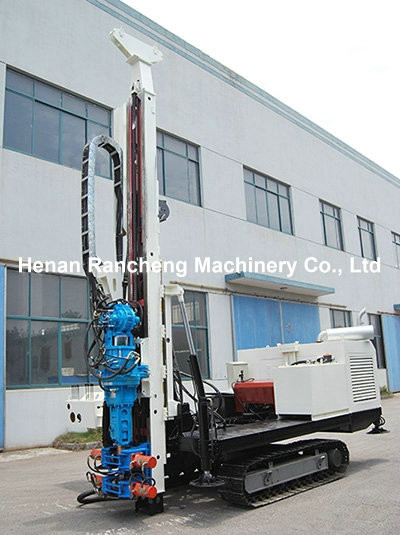 Máquina de perforación sónica hidráulica completa 75KW Motor diesel Potencia 100m Profundidad del agujero