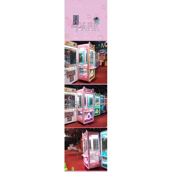 Fairground cute bear appearance crane claw arcade machine gift shop doll vending machine