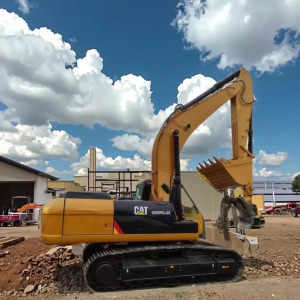 Excavadora CAT Hidráulica Usada de 30 Toneladas Caterpillar 330 Excavadora de Segunda Mano 156Kw 2200rpm