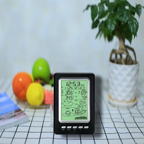 Quick Outdoor Access High Accuracy Temperature And More With 6 In 1 Weather Station