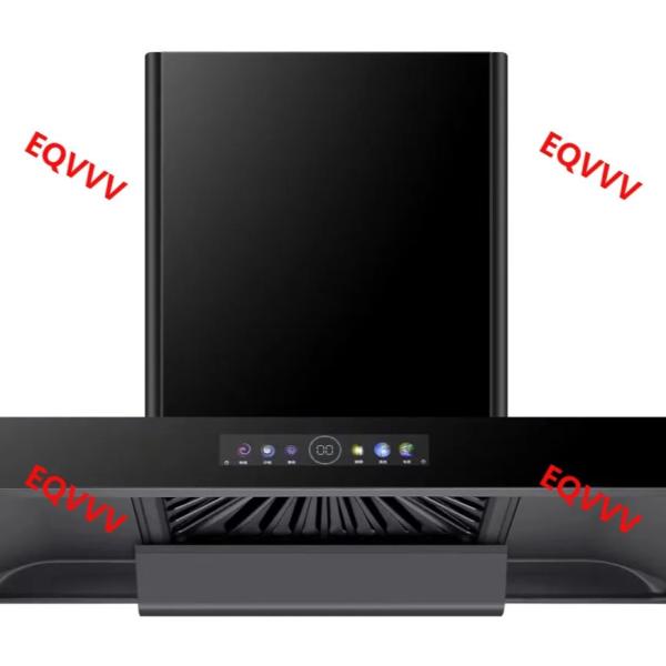 T Shape Stainless Steel Chimney Hood Low Noise Electric Air Exhaust Stainless Steel Filter